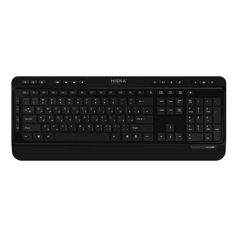 کیبورد هیسکا مدل HX-KE235W - 4024